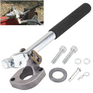 핸들 장착 브래킷이 있는 유압 방향 제어 밸브 핸들 및 야드맥스 MTD Br-ave Ar-iens Huskey 0C000908 0A002851 900-3905-95 26264B 718-0523과 호환됨