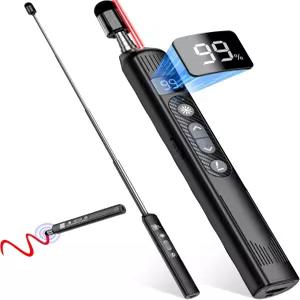 터치스크린 스타일러스 펜과 텔레스코픽 포인터 스틱이 있는 무선 프레젠테이션 리모컨 디지털