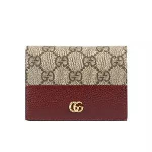 [로로모다]  GG 마몽 바이컬러 여성 미니 지갑 / 841358-AAE5E-6258