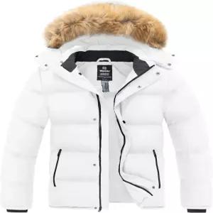 원도우 남성 후드 겨울 코트 방수 패딩 재킷 웜