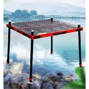 좌대 대좌대 발판 낚시 수상좌대 경량 스마트 받침대 벌집 이동 낚시좌대 낚시용