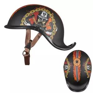 헬멧 스쿠터 하프 핼멧 클래식 스냅백 빈티지 하이바