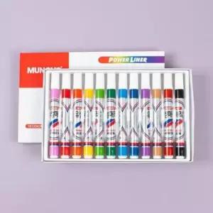 [문구/오피스] 유성 매직 둥근닙 12색 매직 유성팬 사무 용품