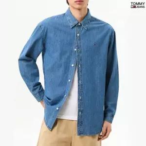 백화점 타미진스 남성 레귤러핏 베이직 데님셔츠 T32G0NSH01TML1