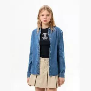 백화점 타미진스 여성 레귤러 데님 셔츠 T32G0NSH02TWL1