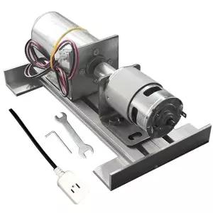 220V 영구 자석 브러시리스 발전기 이중 베어링 무소음 DIY 고전압 DC 775 모터 미니어처 충전 가능