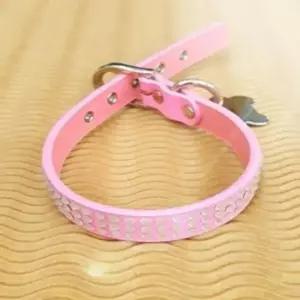 [반려] 레인보우 목줄 강아지줄 자동줄 산책줄 개줄 핑크