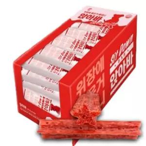 [반려] 강아지 손으로 잘리는 덴탈껌 딸기 50P 위장 치석관리