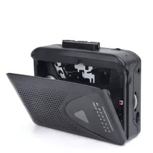 테이프 카세트 플레이어 워크맨 휴대용 스피커 다중 전원 공급 방법 AM/FM 라디오 기능 음악