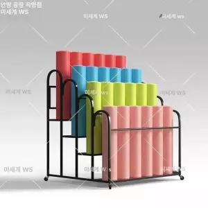폼롤러 정리 거치대 요가매트 요가 수납