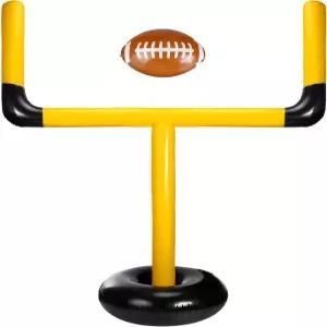 풍선 점보 축구 비치볼 타겟 골 포스트 볼 액세서리로 목표 설정 야외 스포츠 여름 비치 풀 게임으로