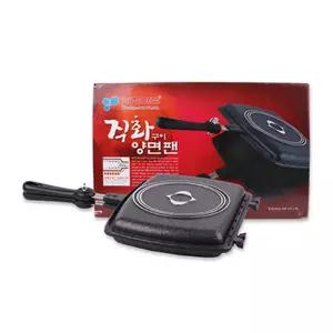 (튼튼)키친아트 멀티양면프라이팬직화구이 생선 양면 후라이 구이 화팬