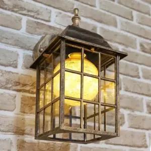 [데코] 벽등 엔틱 큐브 벽부