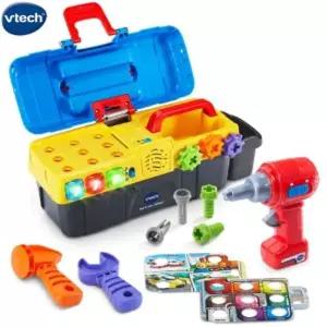 (튼튼)브이텍 V178203 전동 드릴 공구 놀이 세트 어린이 키즈 직업 역할장난감 도구