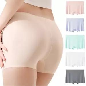 런칭특가 고급형 여름 아이스 여성팬티 네모 사각팬티 심리스 쿨드로즈 속바지 누드팬티 햄팬티