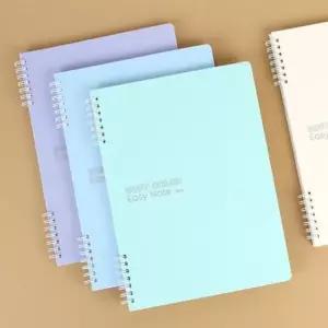 [문구] ibis 4000 컬러PP 2단 스프링노트 1박스 52개