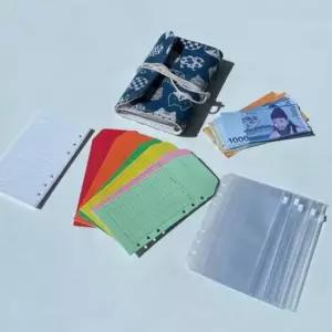 [문구] 6공 현금 생활 저축 챌린지 세트 바인더 다이어리