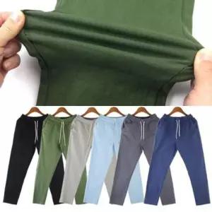 [의류] 허리밴딩 세미 빅사이즈 신상 긴바지 일자 밴딩 코디