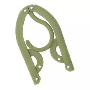 [생활]  modoo  접이식 휴대용 3단 옷걸이 10개입 - 기본형