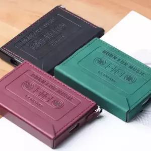 FIIO SNOWSKY 에코 미니 음악 Payer 보호 케이스 휴대용 MP3 플레이어 PU 레트로 다채로운 맞춤