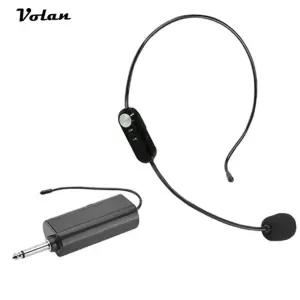 (튼튼)볼란 고음질 무선 이어마이크 헤드셋 이어 미니 강의 해설자