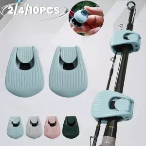 낚싯대 홀더 고정 클립 휴대용 루어 로드 번들 클램프 해변 낚시대 낚시 도구 소형