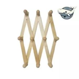 [생활] 세련된 자바라 옷걸이 대형 48cm 공간 절약