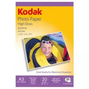 [문구/오피스] 포토용지 고광택 사진용지 A3 20매 잉크젯 전용