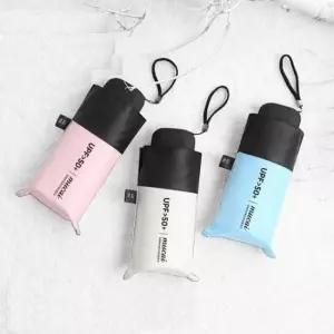 UV차단양산 암막 소재 자외선 차단 5단 수동 휴대용 양산 우산