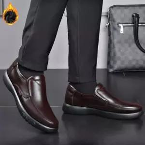 털신 남성 겨울로퍼 기모 안감 클래식화 털슬립온 털로퍼