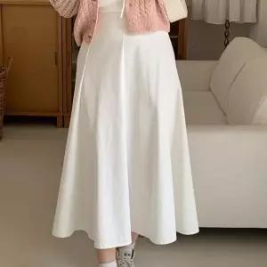 [신상오픈런]훌스커트 면치마 에이라인 봄개강룩 살랑 플레어 (31252697)