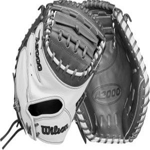 윌슨 2024 패스트피치 클래식 시리즈 A2000 FCM23SS 34인치 포수 미트 오른손 던지기 흰색/콜