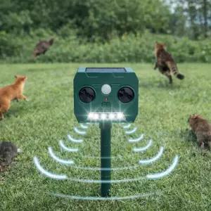 초음파 동물퇴치기 적외선감지센서 LED 경보음