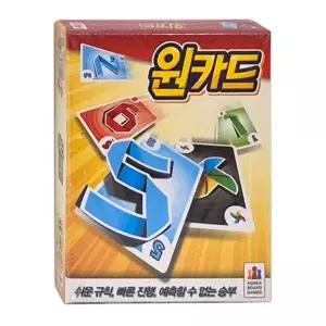 원카드 초등 학생 어린이 가족 보드게임 커플 패밀리 게임