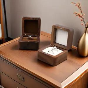 원목 결혼예물함 예물함 돌 반지케이스 우드 반지상자 보석함