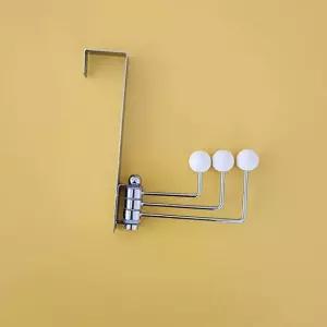 회전형 옷걸이 행거 도어 후크 3구 3단행거 예쁜 행거 옷장