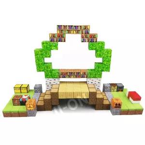 퍼즐 블럭 조립 크래프트 마인 마그네틱 자석 놀이