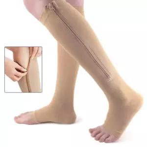 신축성 지퍼 종아리 아대 압박 스타킹 다리 관리 CDx9+9ivH