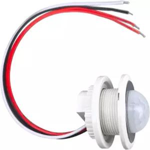 요그카우 DC 12V/24V 모션 센서 라이트 스위치 PIR 스마트 적외선 인체 감지 조절 가능한 지연 및 광 감도