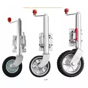 요트 텅잭 바퀴 고하중 카라반 가이드 캠핑카 재키휠 10인치