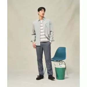 빈폴 BEANPOLE MEN 트리아세테이트 슬림 바지 애쉬 BC5321C084 441277
