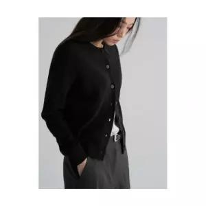 매장정품 에잇세컨즈 8SECONDS 울100 가디건 카디건 블랙 35615AWM15 144929