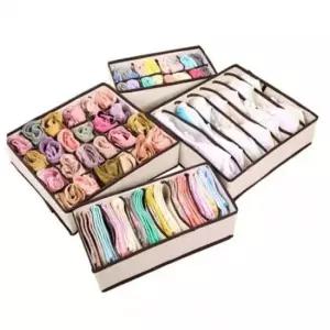 [생활] 속옷 정리함 부직포 치마 칸막이 수납