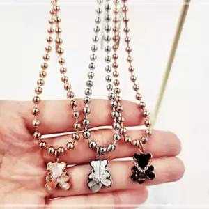 골드 로즈 실버 여성 데일리 하리보 악세사리 테디베어 VWECD3E5