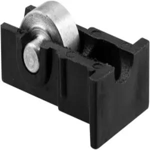 프라임 라인 G 3143 슬라이딩 윈도우 롤러 스틸 블랙 나일론 하우징2팩