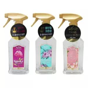 섬유 탈취제 스프레이 냄새 제거 의상 400ml