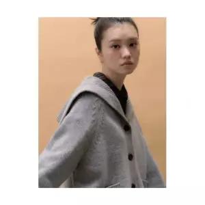 매장정품 에잇세컨즈 8SECONDS 빅칼라 솔리드 가디건 카디건 그레이 35615AWM63 144900