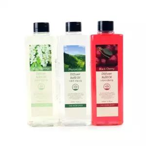 500ml 사각 리필오일 디퓨저 블랙체리 방향제 오일 실내방향제 피톤치드 편리한 화장실 멀티향디퓨저