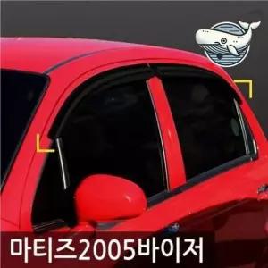 차량 도어바이저 에어로다이나믹 윈도우바이저