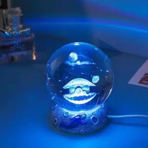 [데코] 수정구 무드등 수면 조명 감성 장식 인테리어 취침등